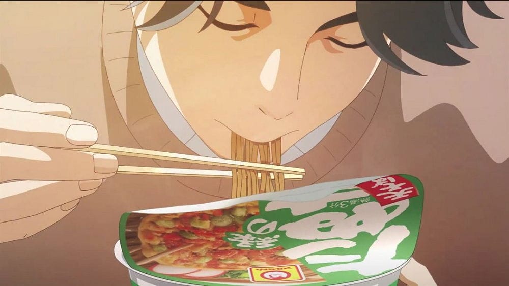 「女性吃到臉紅」紅狐泡麵動畫CM挨轟色情莫名炎上