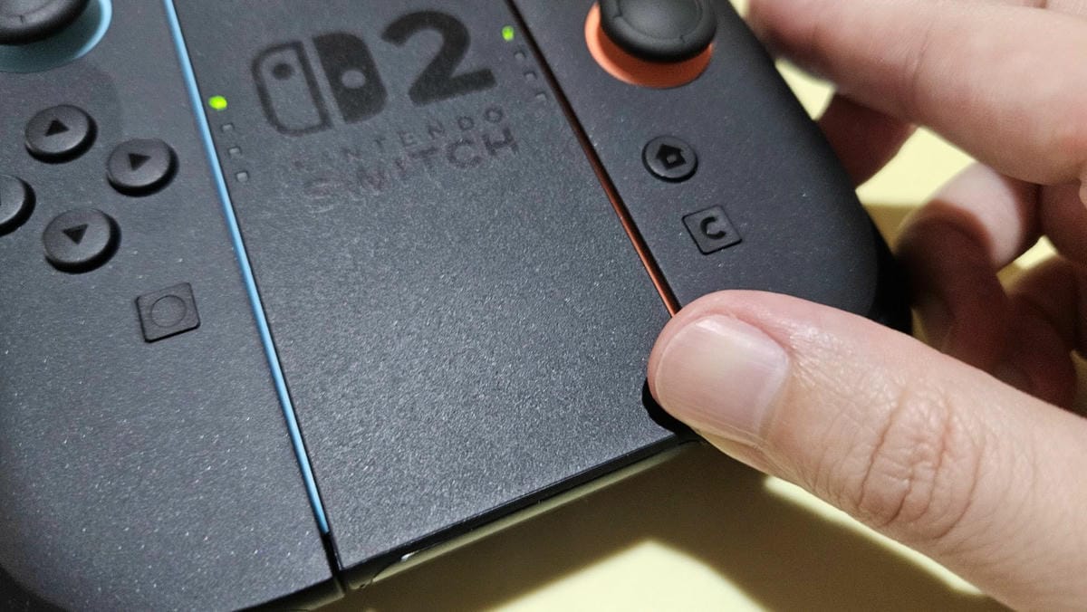 Switch2曝設計瑕疵? 磁吸手把夾傷玩家手指意外頻傳