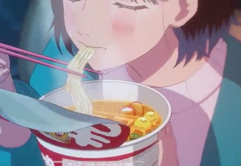 「女性吃到臉紅」紅狐泡麵動畫CM挨轟色情莫名炎上