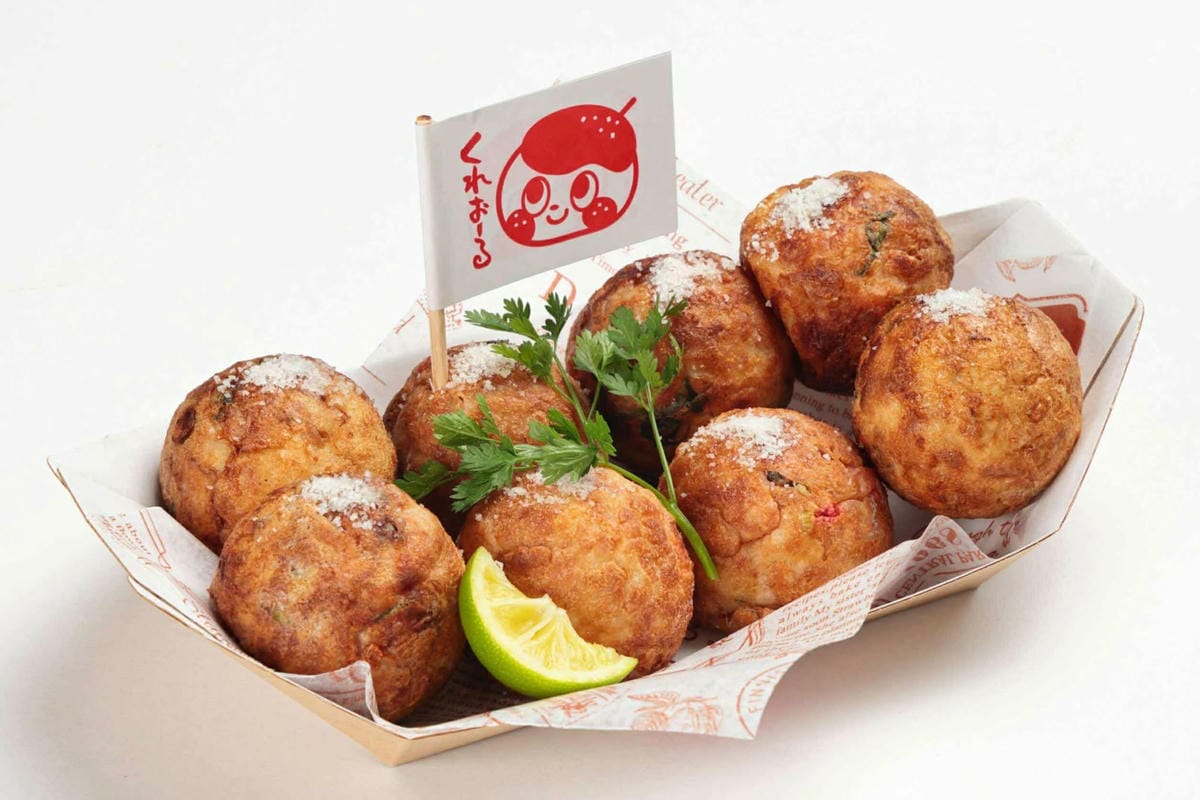 藍色地球章魚燒衝擊視覺 世博ORA外食館限時開賣