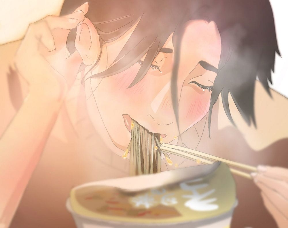 「女性吃到臉紅」紅狐泡麵動畫CM挨轟色情莫名炎上