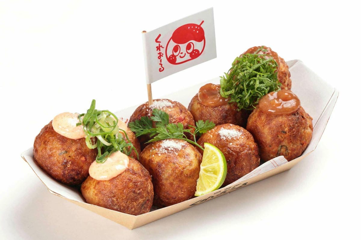 藍色地球章魚燒衝擊視覺 世博ORA外食館限時開賣