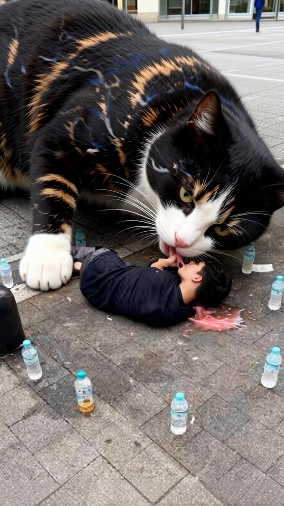 外國人不解「路倒醉漢被水瓶飲料包圍」網揭密原因