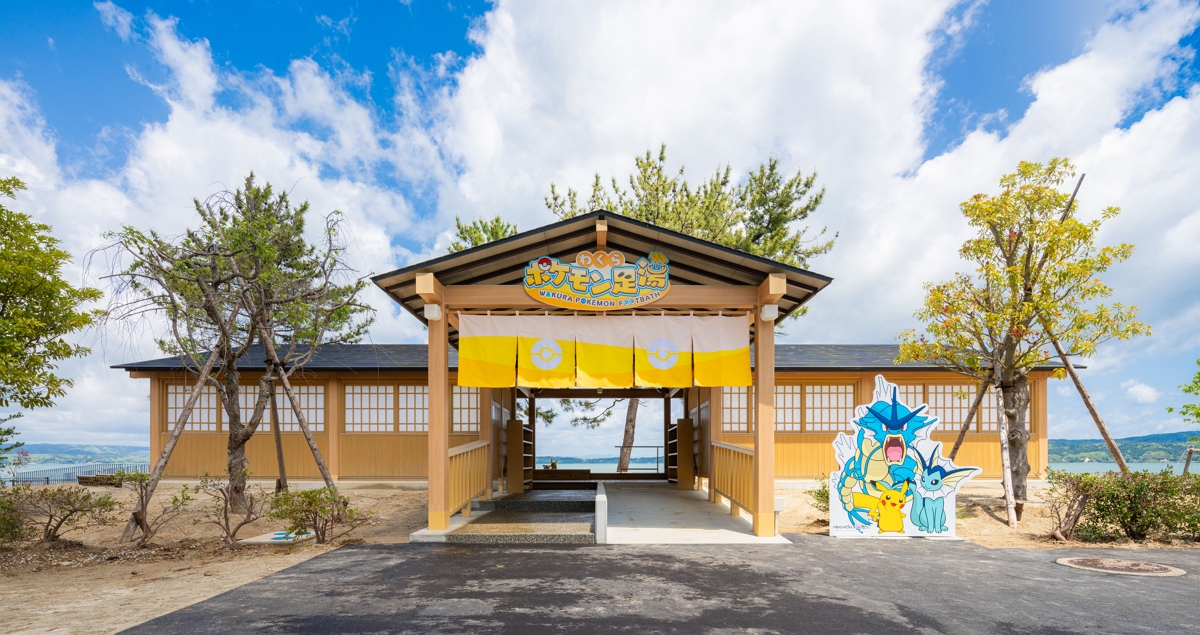 和倉溫泉寶可夢足湯剛開1個月雕像毀損市府報警抓人