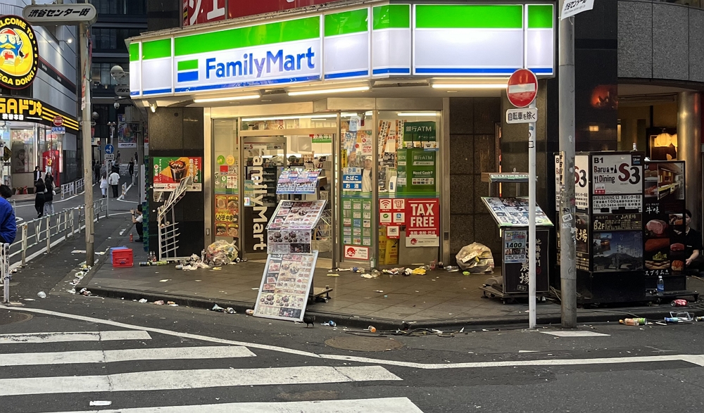 6月澀谷新規 ! 外帶店須設垃圾桶 亂扔垃圾當場罰2千