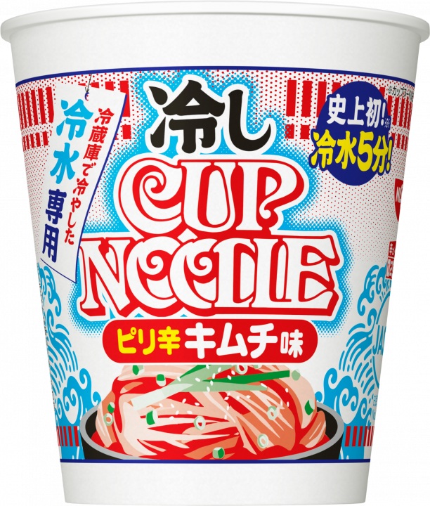 研發5年獨家技術冷水泡5分鐘日清冷泡杯麵7/20上市
