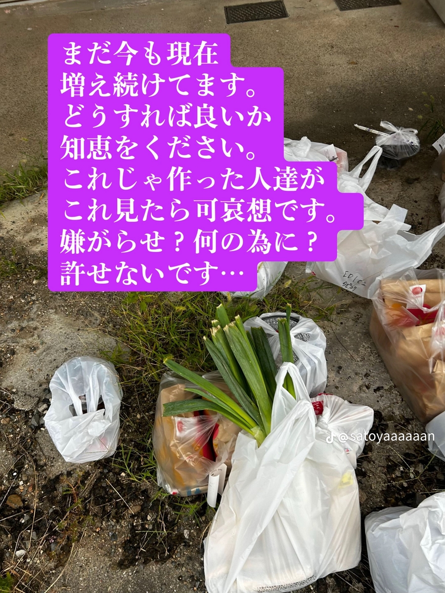 2年前恐怖外送 ! 指定放大阪空屋外頭滿地餐點沒人吃